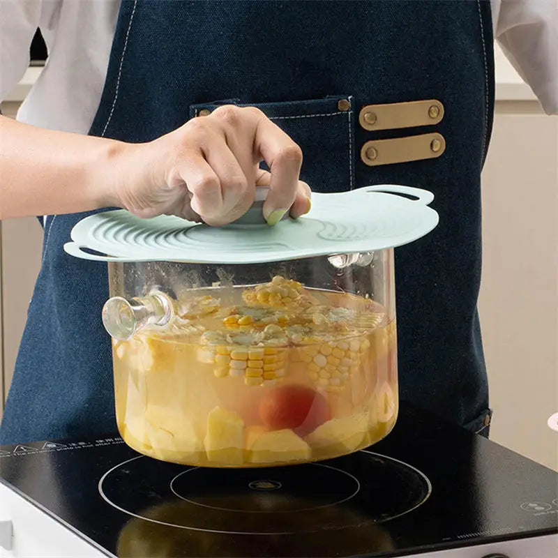 Universal Silicone Sealing Lids – Reusable, Self-Sealing, Heat-Resistant Covers for Pots, Pans & Bowls